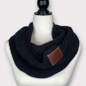 LOVE YOUR MELON 100% Cotton Infinity Scarf - Dark Gray